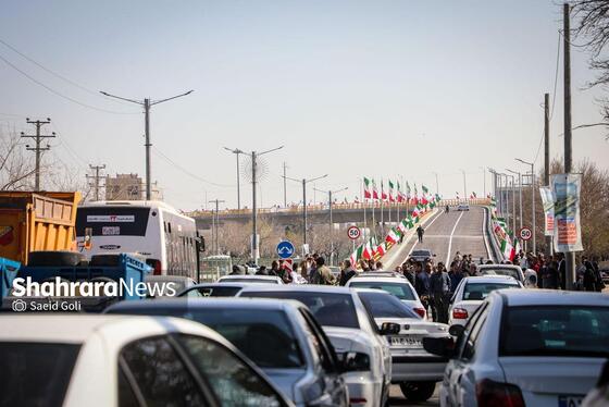 گزارش تصویری | آیین بهره‌برداری از کلان‌پروژه چپگرد غیرهم‌سطح تقاطع سه‌سطحی شهید فهمیده مشهد