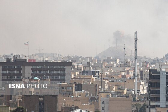 گزارش تصویری | تجاوز هوایی امریکا و رژیم صهیونیستی به ایران - تهران (۹ اسفند ۱۴۰۴)