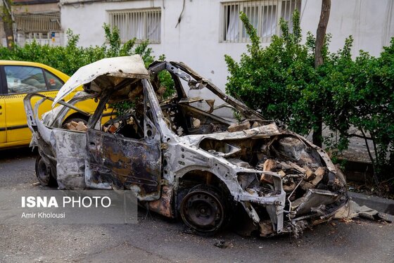 گزارش تصویری | تجاوز هوایی امریکا و رژیم صهیونیستی به ایران - تهران (۹ اسفند ۱۴۰۴)