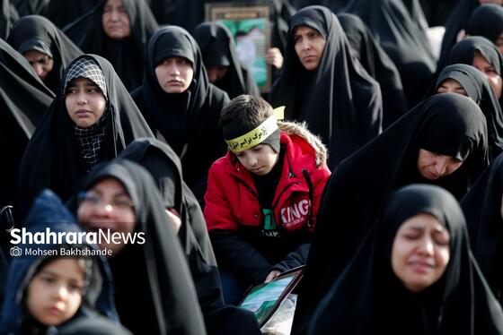 گزارش تصویری | عزاداری شهادت رهبر معظم انقلاب اسلامی، در حرم امام‌رضا (ع) - ۲