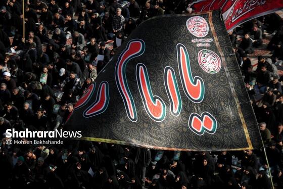 گزارش تصویری | عزاداری شهادت رهبر معظم انقلاب اسلامی، در حرم امام‌رضا (ع) - ۲