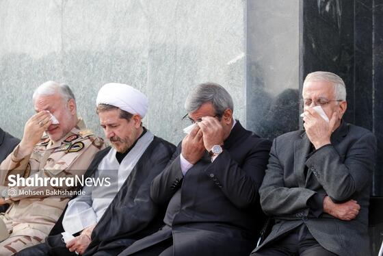 گزارش تصویری | عزاداری شهادت رهبر معظم انقلاب اسلامی، در حرم امام‌رضا (ع) - ۲