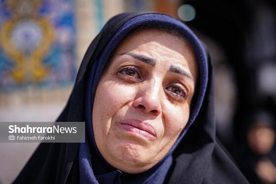 گزارش تصویری | موج عشق و اشک در عزای شهادت رهبر معظم انقلاب اسلامی، در حرم امام‌رضا (ع)