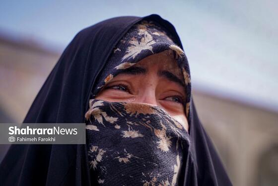 گزارش تصویری | موج عشق و اشک در عزای شهادت رهبر معظم انقلاب اسلامی، در حرم امام‌رضا (ع)