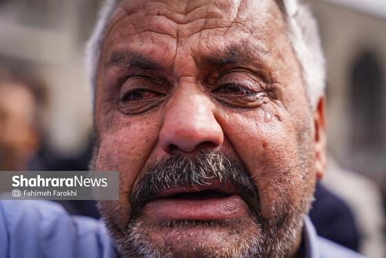 گزارش تصویری | موج عشق و اشک در عزای شهادت رهبر معظم انقلاب اسلامی، در حرم امام‌رضا (ع)