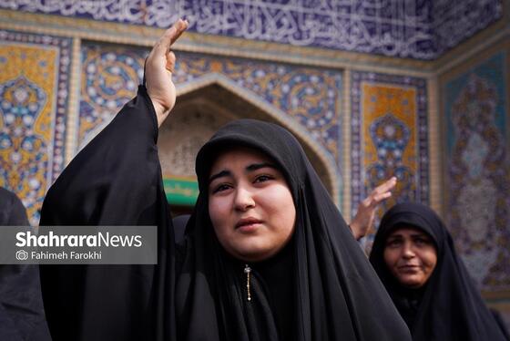 گزارش تصویری | موج عشق و اشک در عزای شهادت رهبر معظم انقلاب اسلامی، در حرم امام‌رضا (ع)