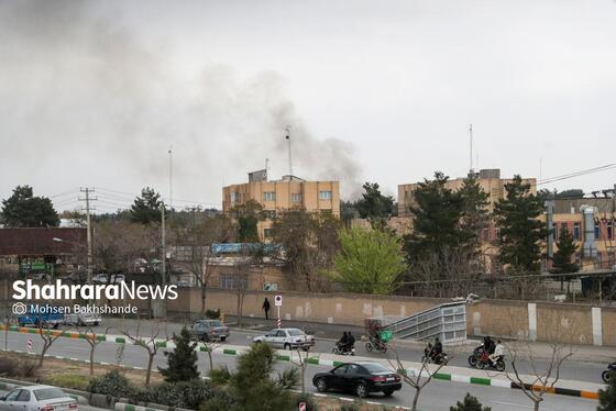 گزارش تصویری | حمله هوایی به فرودگاه مشهد (۱۰ اسفند ۱۴۰۴)