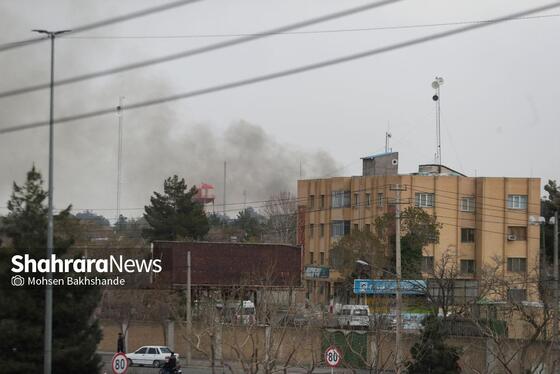 گزارش تصویری | حمله هوایی به فرودگاه مشهد (۱۰ اسفند ۱۴۰۴)