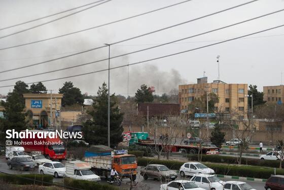 گزارش تصویری | حمله هوایی به فرودگاه مشهد (۱۰ اسفند ۱۴۰۴)