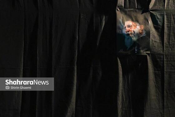 گزارش تصویری اولین شب سوگواری مردم به مناسبت شهادت مقام معظم رهبری