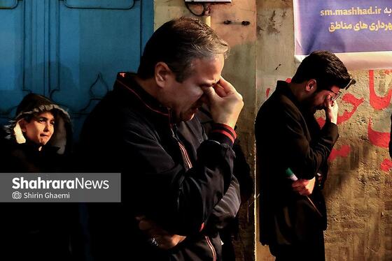 گزارش تصویری اولین شب سوگواری مردم به مناسبت شهادت مقام معظم رهبری