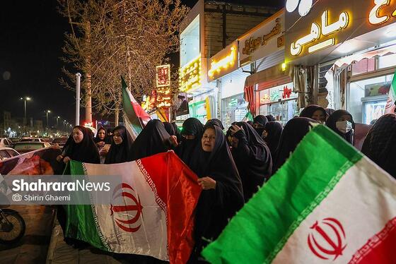 گزارش تصویری | تجمع مردم مشهد در سوگ رهبر انقلاب | شهرک مهرگان