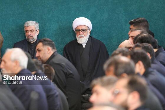 گزارش تصویری | حضور باشکوه مردم در مراسم عزاداری شهادت قائد امت در حرم امام‌رضا(ع)