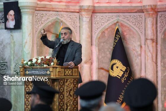 گزارش تصویری | حضور باشکوه مردم در مراسم عزاداری شهادت قائد امت در حرم امام‌رضا(ع)