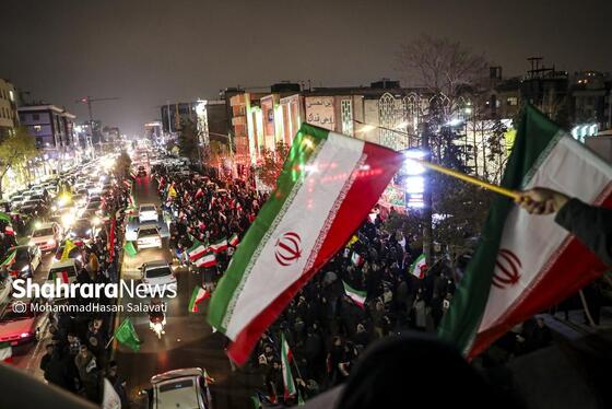 گزارش تصویری | تجمع مردم مشهد در سوگ رهبر انقلاب | بولوار هاشمیه