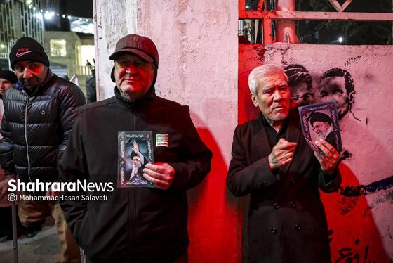 گزارش تصویری | تجمع مردم مشهد در سوگ رهبر انقلاب | بولوار هاشمیه