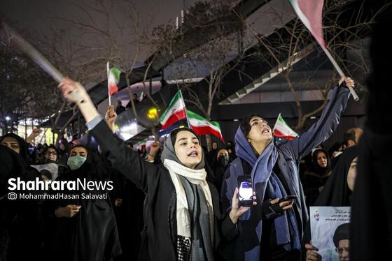 گزارش تصویری | تجمع مردم مشهد در سوگ رهبر انقلاب | بولوار هاشمیه