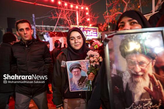 گزارش تصویری | تجمع مردم مشهد در سوگ رهبر انقلاب | بولوار هاشمیه
