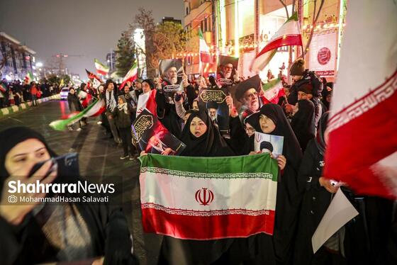 گزارش تصویری | تجمع مردم مشهد در سوگ رهبر انقلاب | بولوار هاشمیه