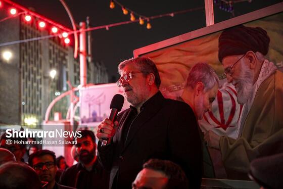 گزارش تصویری | تجمع مردم مشهد در سوگ رهبر انقلاب | بولوار هاشمیه