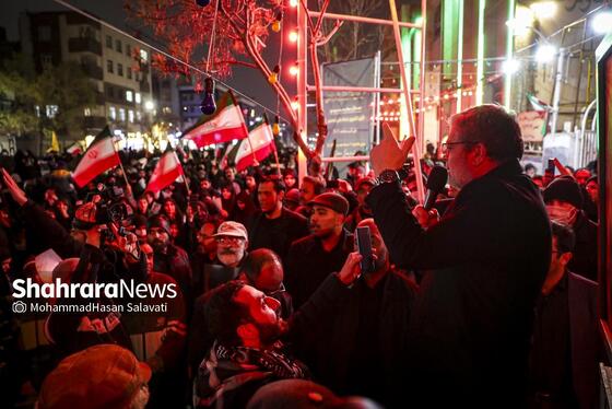 گزارش تصویری | تجمع مردم مشهد در سوگ رهبر انقلاب | بولوار هاشمیه