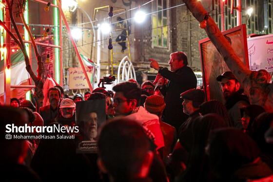 گزارش تصویری | تجمع مردم مشهد در سوگ رهبر انقلاب | بولوار هاشمیه