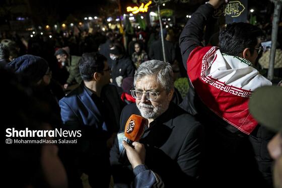 گزارش تصویری | تجمع مردم مشهد در سوگ رهبر انقلاب | بولوار هاشمیه