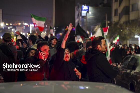 گزارش تصویری | تجمع مردم مشهد در سوگ رهبر انقلاب | بولوار هاشمیه