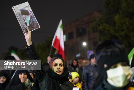 گزارش تصویری | تجمع مردم مشهد در سوگ رهبر انقلاب | بولوار هفت‌ تیر