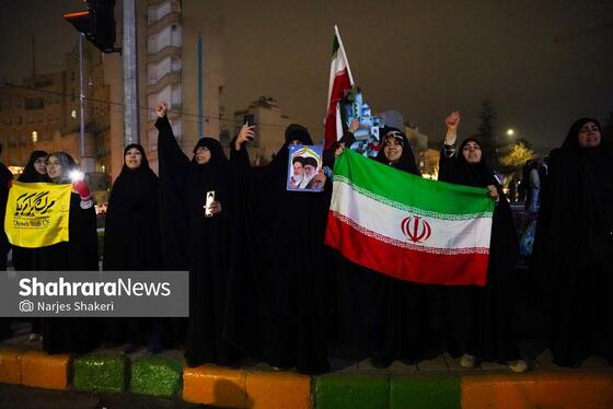 گزارش تصویری | تجمع مردم مشهد در سوگ رهبر انقلاب | بولوار هفت‌ تیر