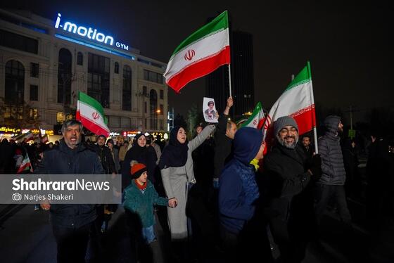 گزارش تصویری | تجمع مردم مشهد در سوگ رهبر انقلاب | بولوار هفت‌ تیر