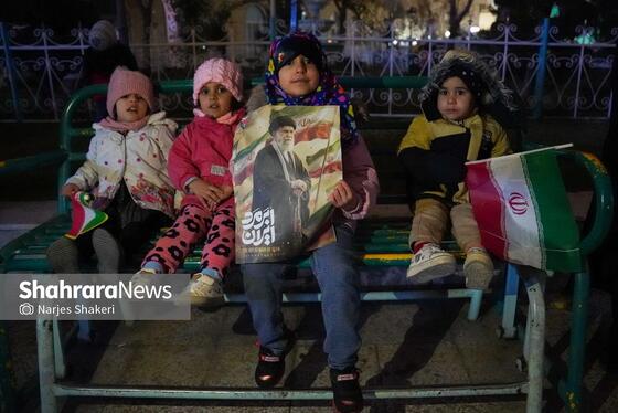 گزارش تصویری | تجمع مردم مشهد در سوگ رهبر انقلاب | بولوار هفت‌ تیر