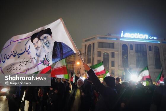 گزارش تصویری | تجمع مردم مشهد در سوگ رهبر انقلاب | بولوار هفت‌ تیر