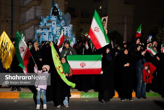 گزارش تصویری | تجمع مردم مشهد در سوگ رهبر انقلاب | بولوار هفت‌ تیر