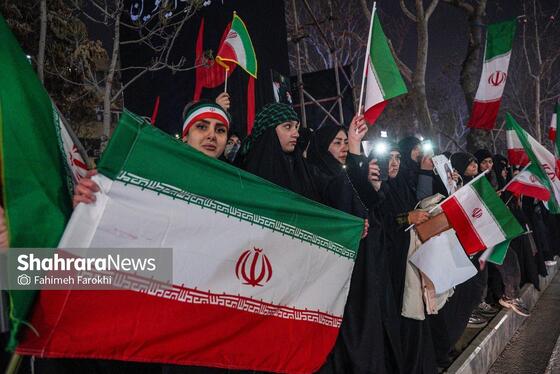 گزارش تصویری | تجمع مردم مشهد در سوگ رهبر انقلاب | بولوار احمد آباد