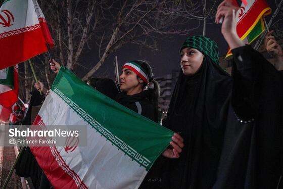 گزارش تصویری | تجمع مردم مشهد در سوگ رهبر انقلاب | بولوار احمد آباد