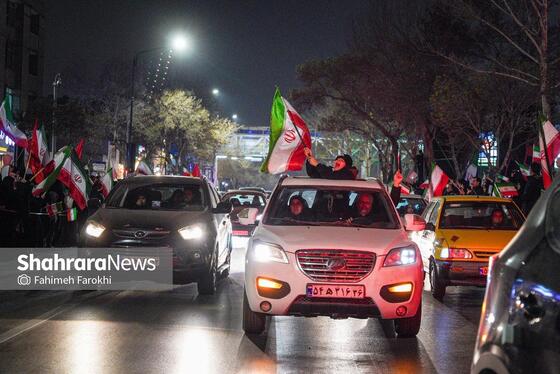 گزارش تصویری | تجمع مردم مشهد در سوگ رهبر انقلاب | بولوار احمد آباد