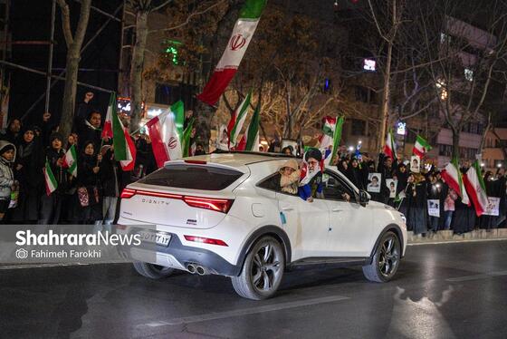 گزارش تصویری | تجمع مردم مشهد در سوگ رهبر انقلاب | بولوار احمد آباد