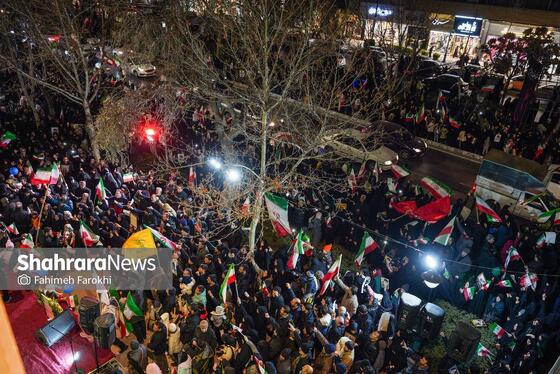 گزارش تصویری | تجمع مردم مشهد در سوگ رهبر انقلاب | بولوار احمد آباد