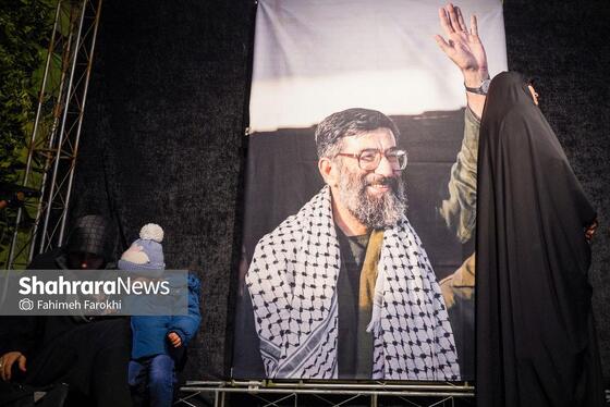 گزارش تصویری | تجمع مردم مشهد در سوگ رهبر انقلاب | بولوار احمد آباد