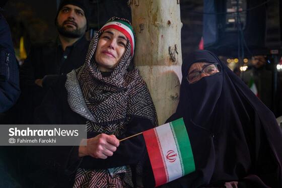 گزارش تصویری | تجمع مردم مشهد در سوگ رهبر انقلاب | بولوار احمد آباد