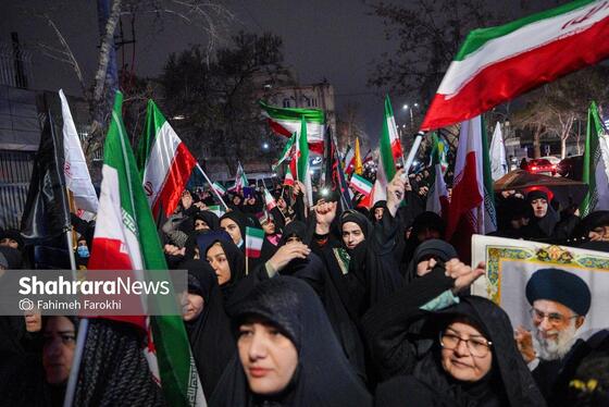 گزارش تصویری | تجمع مردم مشهد در سوگ رهبر انقلاب | بولوار احمد آباد