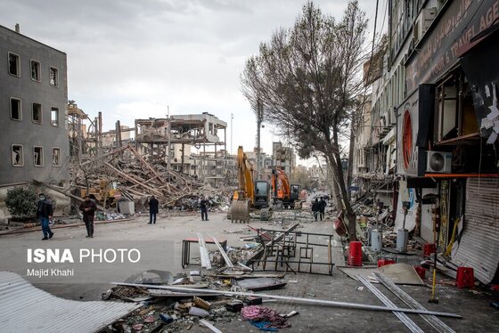 گزارش تصویری | خسارات ناشی از تجاوز هوایی آمریکا و رژیم صهیونیستی به ایران - تهران (۱۱ اسفند ۱۴۰۴)