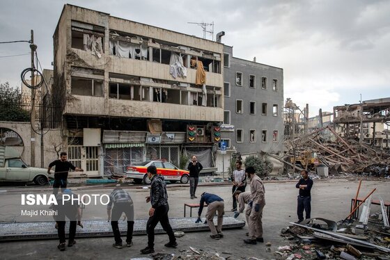 گزارش تصویری | خسارات ناشی از تجاوز هوایی آمریکا و رژیم صهیونیستی به ایران - تهران (۱۱ اسفند ۱۴۰۴)