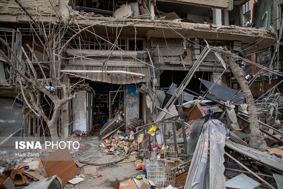 گزارش تصویری | خسارات ناشی از تجاوز هوایی آمریکا و رژیم صهیونیستی به ایران - تهران (۱۱ اسفند ۱۴۰۴)