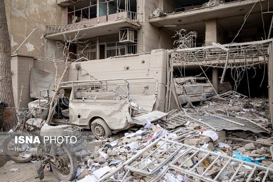 گزارش تصویری | خسارات ناشی از تجاوز هوایی آمریکا و رژیم صهیونیستی به ایران - تهران (۱۱ اسفند ۱۴۰۴)
