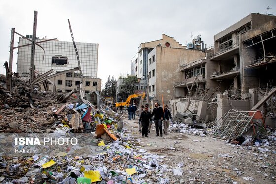 گزارش تصویری | خسارات ناشی از تجاوز هوایی آمریکا و رژیم صهیونیستی به ایران - تهران (۱۱ اسفند ۱۴۰۴)