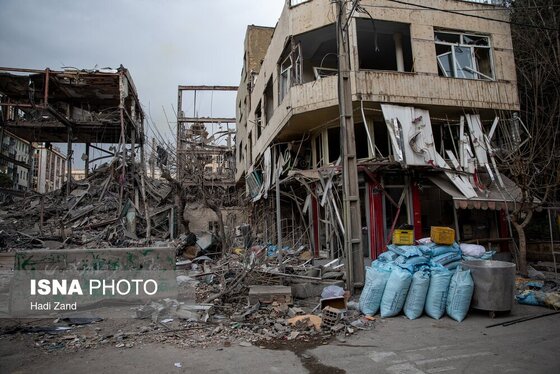 گزارش تصویری | خسارات ناشی از تجاوز هوایی آمریکا و رژیم صهیونیستی به ایران - تهران (۱۱ اسفند ۱۴۰۴)