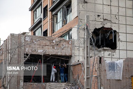 گزارش تصویری | خسارات ناشی از تجاوز هوایی آمریکا و رژیم صهیونیستی به ایران - تهران (۱۱ اسفند ۱۴۰۴)