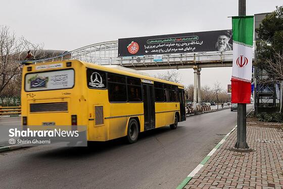 گزارش تصویری | شهر در سوگ رهبر شهید